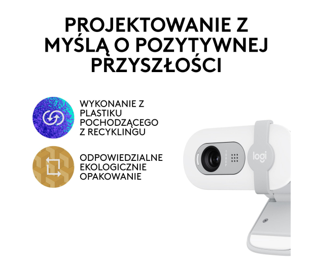 Logitech BRIO 100 biały - 1172737 - zdjęcie 14
